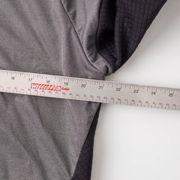 NEW Under Armour Women's Large Hooded Gore Windstopper Black Grey Zip Up Jacket - Picture 11 of 11